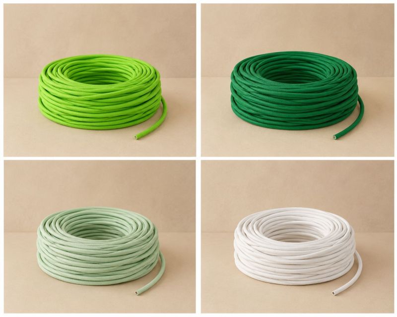 Φωτογραφία από GREEN υφασματινο καλωδιο